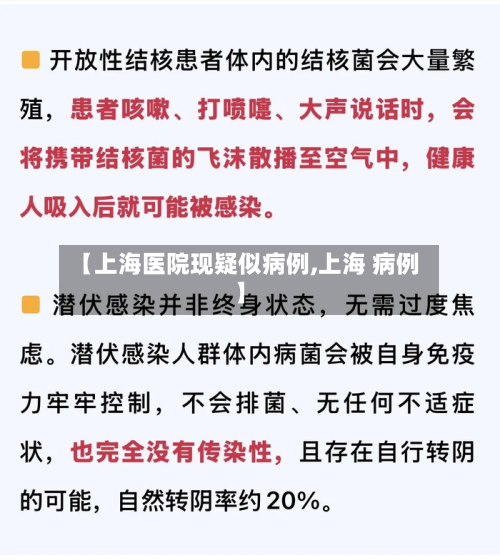【上海医院现疑似病例,上海 病例】-第2张图片