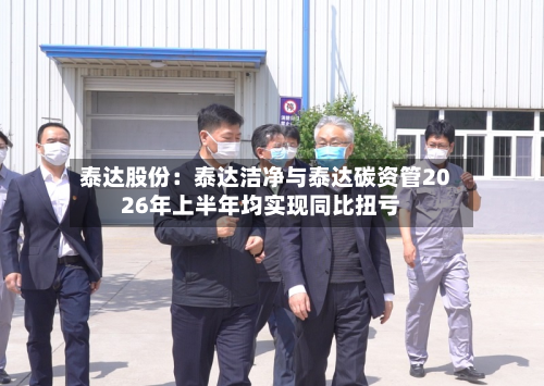 泰达股份：泰达洁净与泰达碳资管2026年上半年均实现同比扭亏-第2张图片