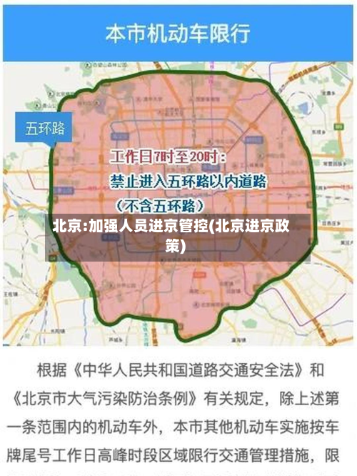 北京:加强人员进京管控(北京进京政策)