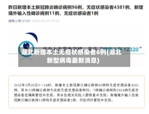 湖北新增本土无症状感染者6例(湖北新型病毒最新消息)-第2张图片