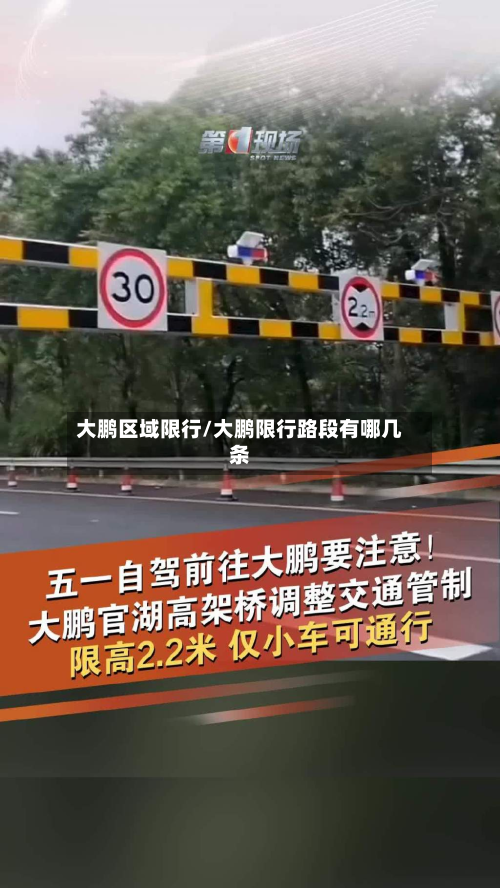 大鹏区域限行/大鹏限行路段有哪几条-第2张图片