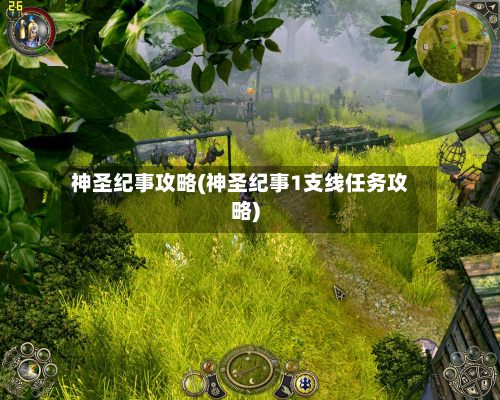 神圣纪事攻略(神圣纪事1支线任务攻略)-第1张图片