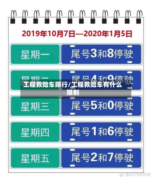 工程救险车限行/工程救险车有什么限制-第2张图片