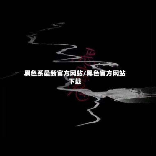 黑色系最新官方网站/黑色官方网站下载-第3张图片