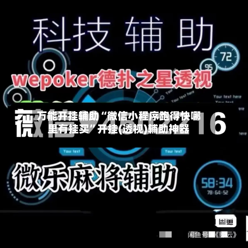 万能开挂辅助“微信小程序跑得快哪里有挂买”开挂(透视)辅助神器-第3张图片