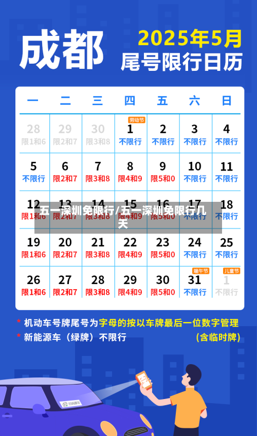 五一深圳免限行/五一深圳免限行几天-第2张图片