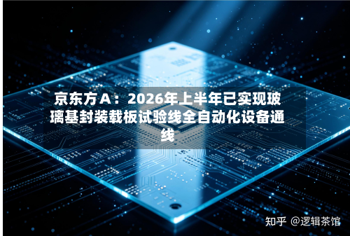 京东方Ａ：2026年上半年已实现玻璃基封装载板试验线全自动化设备通线