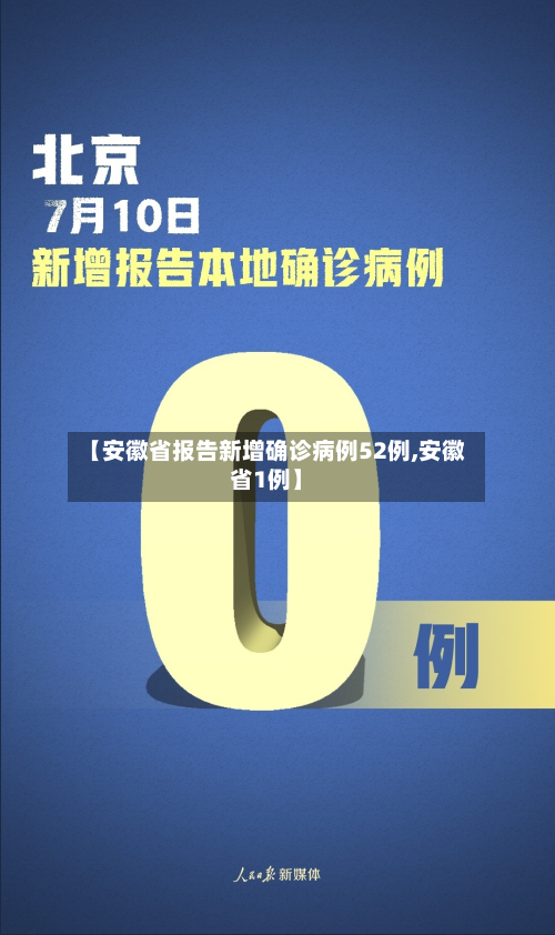 【安徽省报告新增确诊病例52例,安徽省1例】-第2张图片