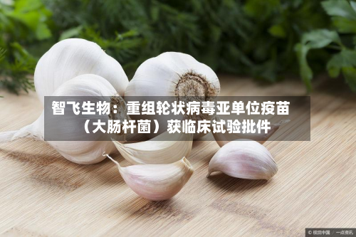 智飞生物：重组轮状病毒亚单位疫苗（大肠杆菌）获临床试验批件-第1张图片