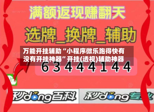 万能开挂辅助“小程序微乐跑得快有没有开挂神器”开挂(透视)辅助神器-第2张图片