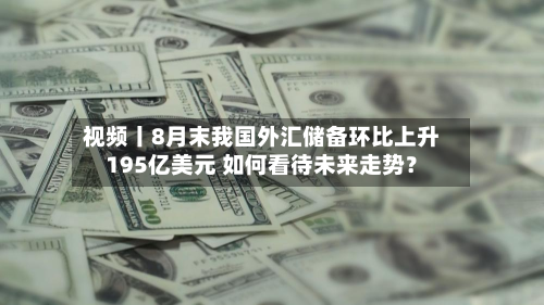 视频丨8月末我国外汇储备环比上升195亿美元 如何看待未来走势?-第2张图片