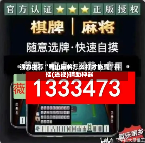强力推荐“蜀山麻将怎么打才能赢	”开挂(透视)辅助神器-第2张图片