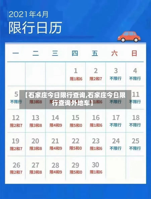 【石家庄今日限行查询,石家庄今日限行查询外地车】