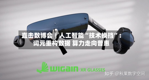 直击数博会｜人工智能“技术换挡”：词元重构数据 算力走向普惠-第2张图片