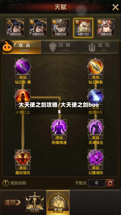 大天使之剑攻略/大天使之剑boos