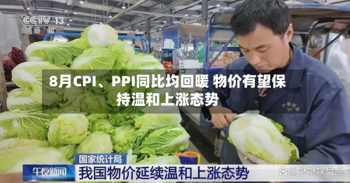8月CPI、PPI同比均回暖 物价有望保持温和上涨态势