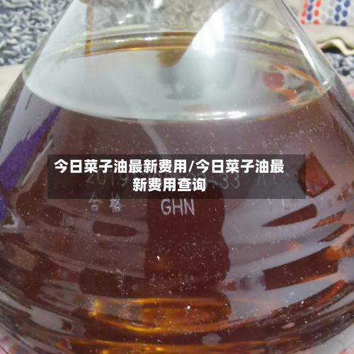 今日菜子油最新费用/今日菜子油最新费用查询-第2张图片