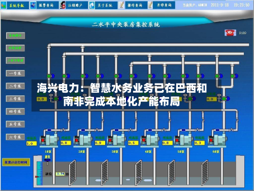 海兴电力：智慧水务业务已在巴西和南非完成本地化产能布局-第3张图片