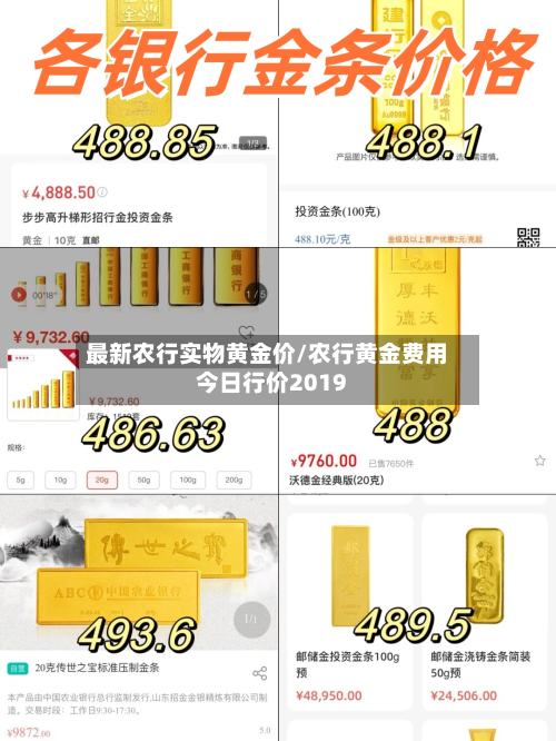 最新农行实物黄金价/农行黄金费用今日行价2019