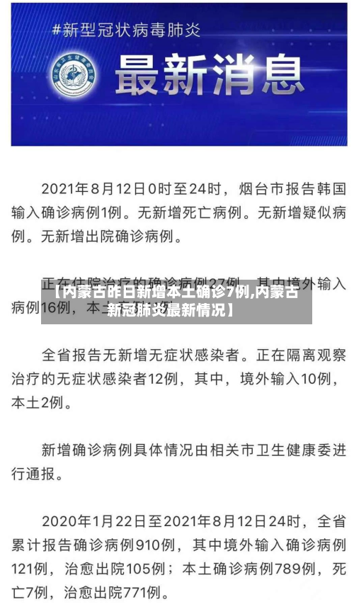 【内蒙古昨日新增本土确诊7例,内蒙古新冠肺炎最新情况】-第2张图片