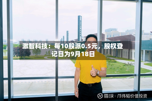 激智科技：每10股派0.5元，股权登记日为9月18日-第2张图片