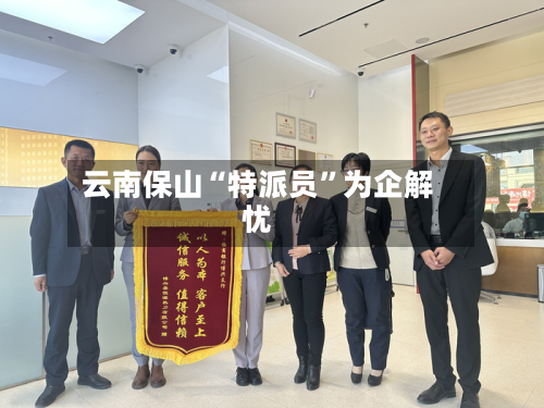 云南保山“特派员”为企解忧