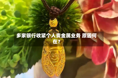 多家银行收紧个人贵金属业务 原因何在?-第2张图片