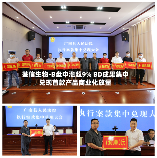 荃信生物-B盘中涨超9% BD成果集中兑现首款产品商业化放量-第1张图片