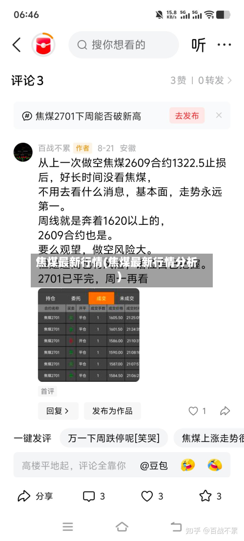 焦煤最新行情(焦煤最新行情分析)-第2张图片