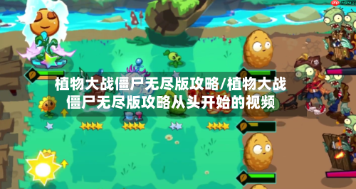 植物大战僵尸无尽版攻略/植物大战僵尸无尽版攻略从头开始的视频
