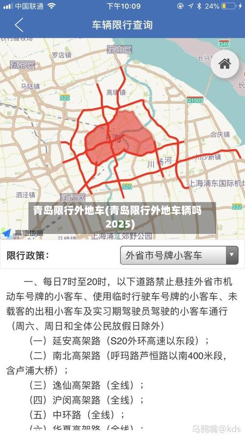 青岛限行外地车(青岛限行外地车辆吗2025)-第2张图片