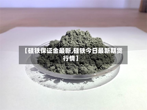 【硅铁保证金最新,硅铁今日最新期货行情】-第3张图片