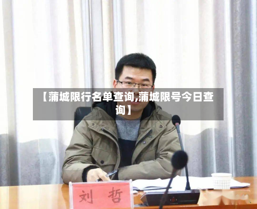 【蒲城限行名单查询,蒲城限号今日查询】