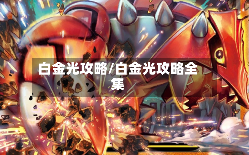 白金光攻略/白金光攻略全集
