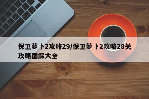 保卫萝卜2攻略29/保卫萝卜2攻略28关攻略图解大全