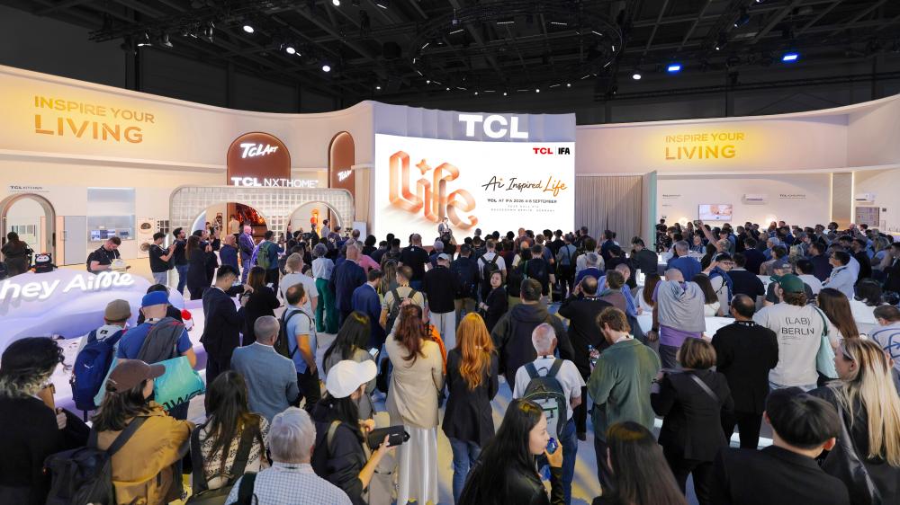 连续16年参展IFA，TCL展示Mini LED及AI家电，欧洲本土化员工超九成